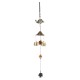 Copper Lucky Feng Shui Wind Chime Hanging Bell Jingle Doorative Pendant Charm