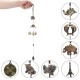 Copper Lucky Feng Shui Wind Chime Hanging Bell Jingle Doorative Pendant Charm