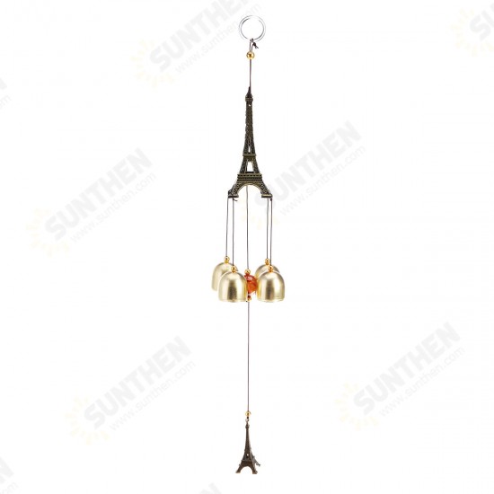 Copper Lucky Feng Shui Wind Chime Hanging Bell Jingle Doorative Pendant Charm