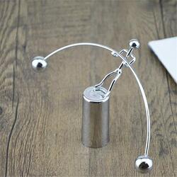 Creative Kinetic Balancing Balls Swing Weight Lifting Villain Fun Tumbler Iron Decoration Creative Kinetic Balancing Balls Swing Weight Lifting Villain Fun Tumbler Iron Decoration