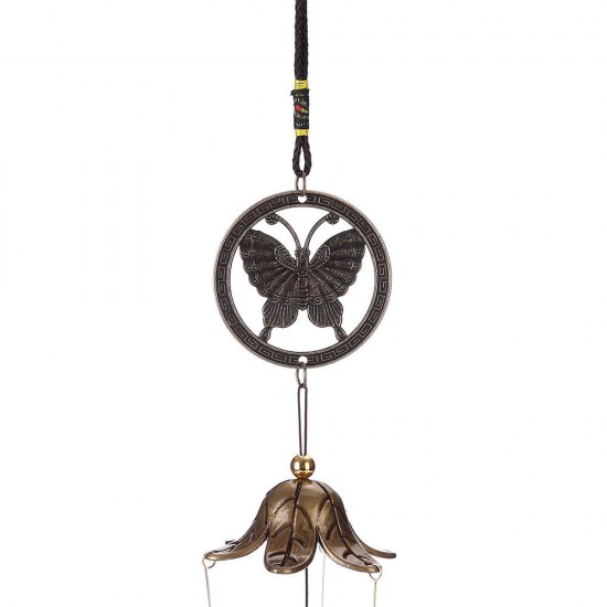 Creative Metal Butterfly Decor Wind Chimes Church Outdoor Bells Hanging Garden Decorations