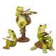 Cute Frog Statue Figurine Home Office Desk Ornament Garden Bonsai Decor Gift