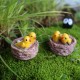 DIY Bird Nest Resin Small Ornament Moss Micro Furnishing Articles Home Succulent Plant Decoration