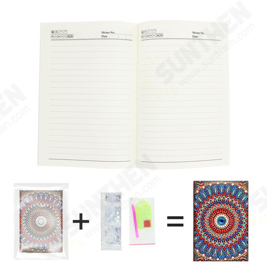 DIY Diamond Painting Special Shape Diary Book Diamond Decorations A5 Notebook Embroidery kits