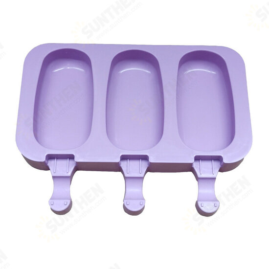 DIY Homemade Ice Cream Silicone Ice Cream Mould Summer Ice Cream Mould