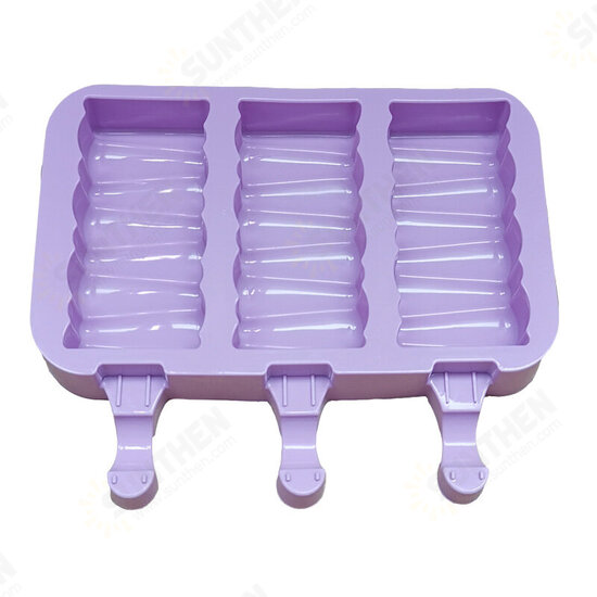 DIY Homemade Ice Cream Silicone Ice Cream Mould Summer Ice Cream Mould