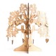 DIY Wedding Book Tree Marriage Guest Book Wooden Tree Hearts Pendant Drop Ornaments Decorations