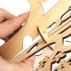 DIY Wedding Book Tree Marriage Guest Book Wooden Tree Hearts Pendant Drop Ornaments Decorations