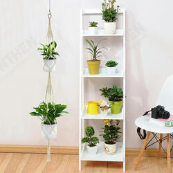 Double Layer Handmade Cotton Flower Pot Hanging Basket Flower Hanger Ropes Garden Home Decoration Double Layer Handmade Cotton Flower Pot Hanging Basket Flower Hanger Ropes Garden Home Decoration