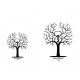 Fingerprint Thumbprint DIY Tree Wedding Signature Sign Guest Book Canvas Sign-in Tree Decorations