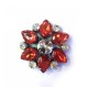 Flower Rhinestone Clip Shoes Accessories For Women Shoes High Heel Crystal Charming Clip For Dress Hat Shoe Decorations