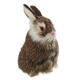 Gray/Yellow/Brown/White Rabbits Handmade Easter Bunnies Home Decorations Desktop Ornament Gray/Yellow/Brown/White Rabbits Handmade Easter Bunnies Home Decorations Desktop Ornament