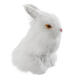 Gray/Yellow/Brown/White Rabbits Handmade Easter Bunnies Home Decorations Desktop Ornament Gray/Yellow/Brown/White Rabbits Handmade Easter Bunnies Home Decorations Desktop Ornament