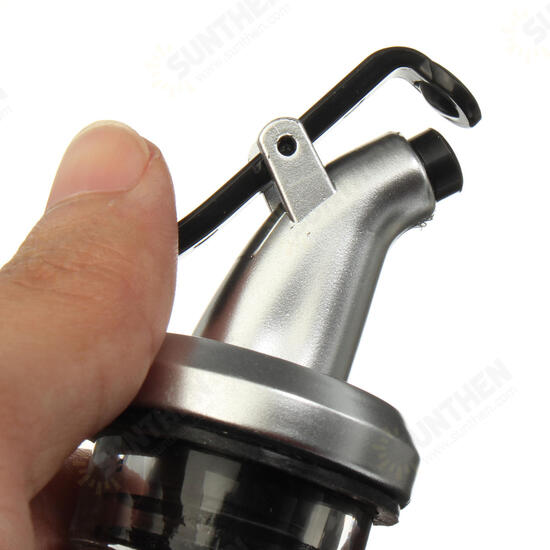 Grease Nozzle Sprayer Liquor Dispenser Pourers Flip Top Stopper For Glass Bottle Olive Sauce Vinegar Dispenser Kitchen Tool