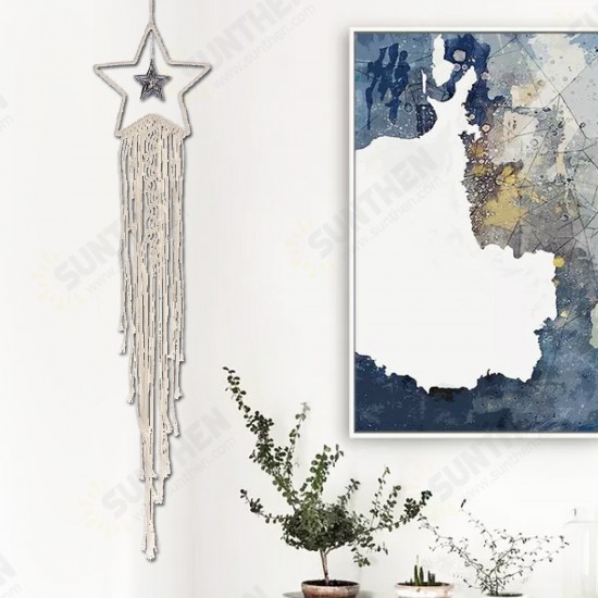 Hand-woven Tassel Pendant Girl Baby Room Wall Hanging Decoration Bohemia Style for Home Decor Accessories Hand-woven Tassel Pendant Girl Baby Room Wall Hanging Decoration Bohemia Style for Home Decor Accessories