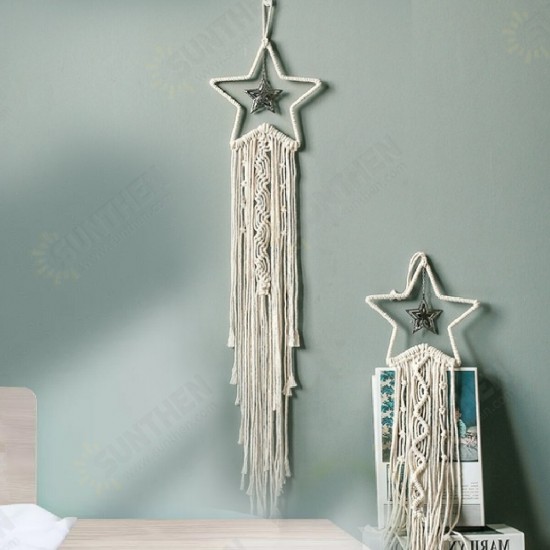 Hand-woven Tassel Pendant Girl Baby Room Wall Hanging Decoration Bohemia Style for Home Decor Accessories