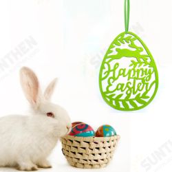 Hanging Ornament Easter Eggs Bunny Pendant Egg Shape Gifts Wall Door Decorations Hanging Ornament Easter Eggs Bunny Pendant Egg Shape Gifts Wall Door Decorations