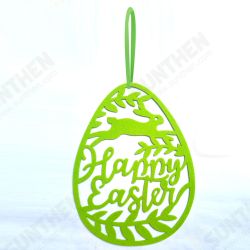 Hanging Ornament Easter Eggs Bunny Pendant Egg Shape Gifts Wall Door Decorations Hanging Ornament Easter Eggs Bunny Pendant Egg Shape Gifts Wall Door Decorations