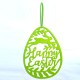 Hanging Ornament Easter Eggs Bunny Pendant Egg Shape Gifts Wall Door Decorations Hanging Ornament Easter Eggs Bunny Pendant Egg Shape Gifts Wall Door Decorations