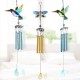 Hummingbird Dragonfly Wind Chimes Bells Hanging Gifts Dream Catcher Wind Chimes Home Wall Car Decoration