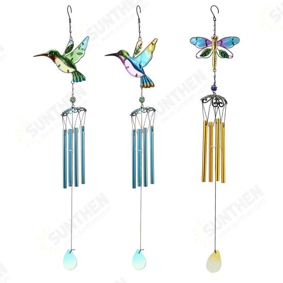 Hummingbird Dragonfly Wind Chimes Bells Hanging Gifts Dream Catcher Wind Chimes Home Wall Car Decoration