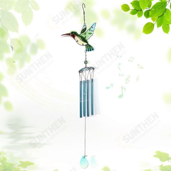 Hummingbird Dragonfly Wind Chimes Bells Hanging Gifts Dream Catcher Wind Chimes Home Wall Car Decoration