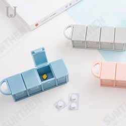 Portable Dispensing Kit One-week Travel Sub-packaged Mini-medicines Box Refillable Bottles Portable Dispensing Kit One-week Travel Sub-packaged Mini-medicines Box Refillable Bottles