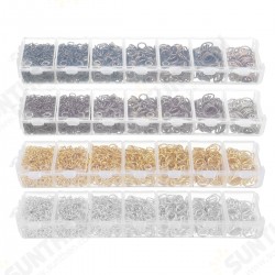 Jewelry Findings Making Starter Kit Beading Repair Tools Kit Pliers Silver Beads Wire Jewelry Findings Making Starter Kit Beading Repair Tools Kit Pliers Silver Beads Wire