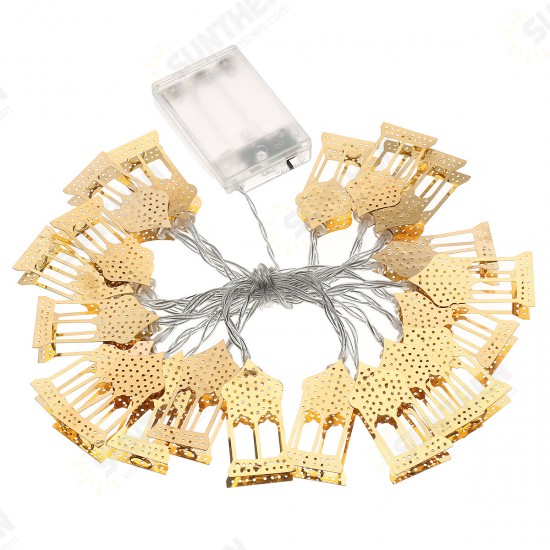 LED Lamp String Golden Castle Moon Light Eid Mubarak Ramadan Islam Decor LED Lamp String Golden Castle Moon Light Eid Mubarak Ramadan Islam Decor