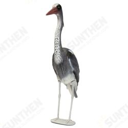 Large Plastic Resin Decoy Heron Garden Decorations Bird Scarer Fish Pond Koi Decorations Large Plastic Resin Decoy Heron Garden Decorations Bird Scarer Fish Pond Koi Decorations