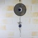 Metal Hanging Garden Wind Spinner Round Crystal Ball Bell Garden Home Ornament Metal Hanging Garden Wind Spinner Round Crystal Ball Bell Garden Home Ornament