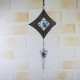 Metal Hanging Garden Wind Spinner Round Crystal Ball Bell Garden Home Ornament Metal Hanging Garden Wind Spinner Round Crystal Ball Bell Garden Home Ornament