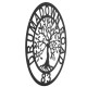 Metal Round Tree of Life Wall Art Peronsalised Wall Decorations for Home Office Living Room Fashion Wall Decor