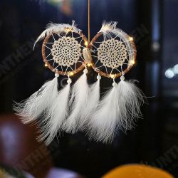 Owl Shape Luminous Dream Catcher Dreamcatchers Hanging Wall Living Room Ornament Decorations Owl Shape Luminous Dream Catcher Dreamcatchers Hanging Wall Living Room Ornament Decorations