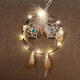 Owl Shape Luminous Dream Catcher Dreamcatchers Hanging Wall Living Room Ornament Decorations