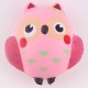 PU Simulation Cute Pink Owl Squishy Office Relief Toys