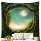 Polyester Fancy Moon Light Tapestry Throw Mat Yoga Rug Wall Hanging Home Decor Art Crafts