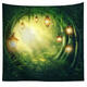 Polyester Fancy Moon Light Tapestry Throw Mat Yoga Rug Wall Hanging Home Decor Art Crafts