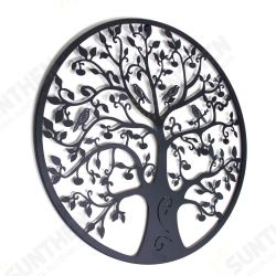 Round Wall Hanging Decorations Diameter 60cm Tree of Life Iron Art Home Hanging Ornament Round Wall Hanging Decorations Diameter 60cm Tree of Life Iron Art Home Hanging Ornament