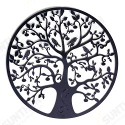 Round Wall Hanging Decorations Diameter 60cm Tree of Life Iron Art Home Hanging Ornament Round Wall Hanging Decorations Diameter 60cm Tree of Life Iron Art Home Hanging Ornament