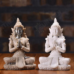 Sitting Thai Statue Sculpture Outdoor Indoor Statue Ornament Home Decorations Sitting Thai Statue Sculpture Outdoor Indoor Statue Ornament Home Decorations