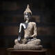 Sitting Thai Statue Sculpture Outdoor Indoor Statue Ornament Home Decorations