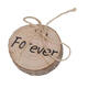 Rustic Wedding Ring Holder Ring Cushion Shabby Chic Wedding Wooden Ring Bearer Pillow