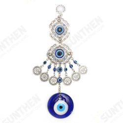 Wall Hanging Pendant Turkish Greek Blue Glass Evil Eye Lucky Eye Charm Wall Hanging Pendant Turkish Greek Blue Glass Evil Eye Lucky Eye Charm