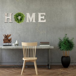Wall-mounted Wooden Hanging Letter Artificial Eucalyptus Home DIY Wall Decor Sign For Home Decoration Wall-mounted Wooden Hanging Letter Artificial Eucalyptus Home DIY Wall Decor Sign For Home Decoration