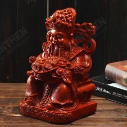 Wealth Gold Plating Statue Wencaishen Feng Shui Ornament Decorations Mascot Bring More Wealth for You Wealth Gold Plating Statue Wencaishen Feng Shui Ornament Decorations Mascot Bring More Wealth for You