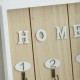 Wooden Key Box Shabby Wall Hanging Storage Keys Hook Cabinet Home Decorations