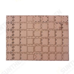 Wooden MDF Eid Mubarak Ramadan Advent Calendar Sign House Drawer Home Decorations Wooden MDF Eid Mubarak Ramadan Advent Calendar Sign House Drawer Home Decorations