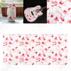 0.5 x 1M/2M Water Transfer Printing Film Hydrographics Bloodstain Red Decorations 0.5 x 1M/2M Water Transfer Printing Film Hydrographics Bloodstain Red Decorations
