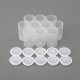 10Pcs Empty Black White Bottle 35mm Film Cans Canisters Containers for Fuji